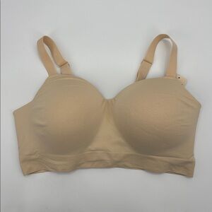 Truekind® Supportive Comfort Wireless Shaping Bra chai size XXL NWT